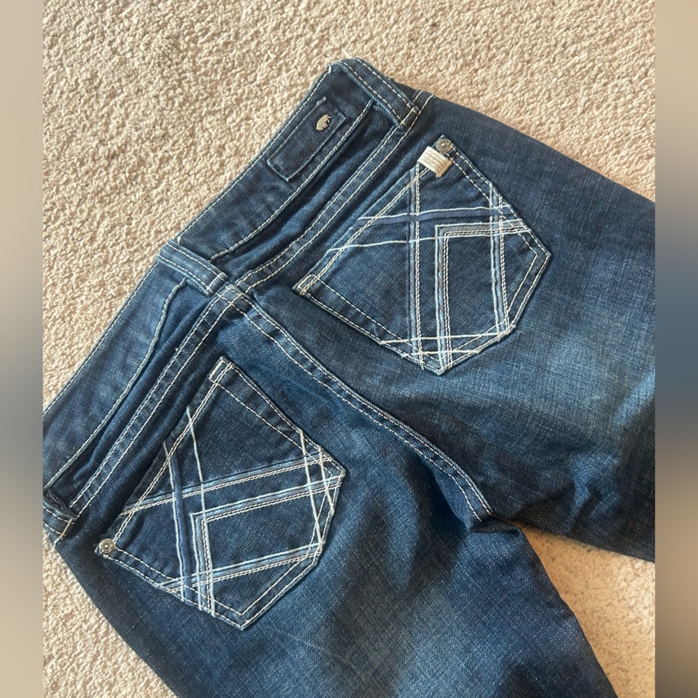 Roxy Low Rise Blue Jeans - Picture 6 of 8